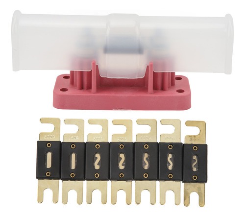 Portafusibles Anl De 500 A Con Fusibles Y Tapa For Coche Ma