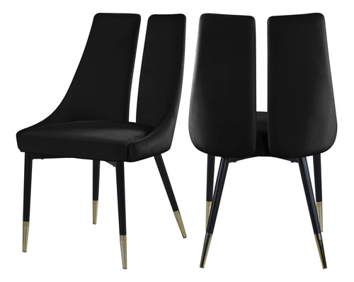 Meridian Furniture 944black-c Sleek Collection Modern | Sil.