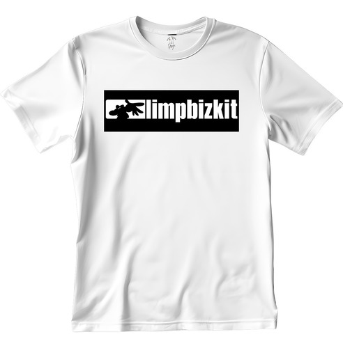 Limp Bizkit  Logo Fred Durst New Metal - Dtg - Buena Polera