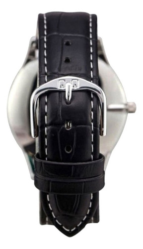Reloj Q&q Caballero C212j302y Piel Negro Sumergible