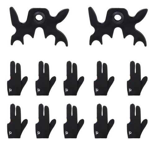10pcs Pool / Snooker Guantes De Billar