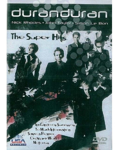 Dvd Duranduran The Super Hits - Usa Records