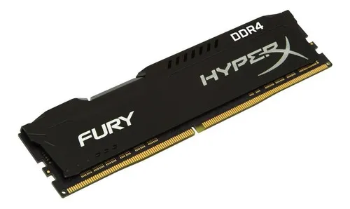 Memoria Ram Kingston Hyperx Fury 16 Gb Ddr4 3200mhz Negro