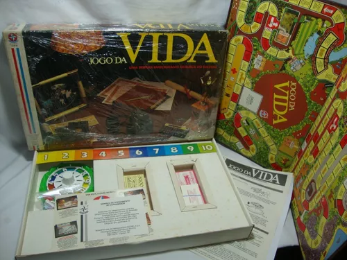 Jogo Da Vida Estrela Anos 90 Completo Antigo E Raro - Escorrega o Preço