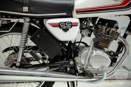 Honda Cg 125 - 1981 81 - Placa Preta