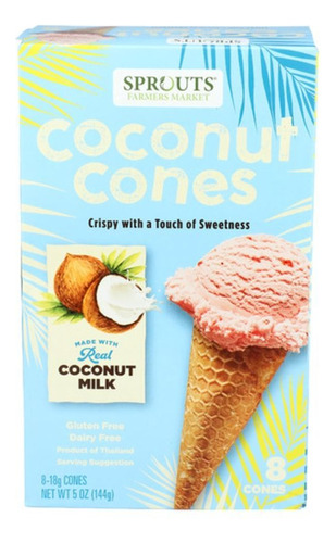 Sprouts Coconut Cones 144 G