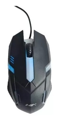 Mouse Gamer Con Luz Alámbrico Nía An 800 Cable Gaming 