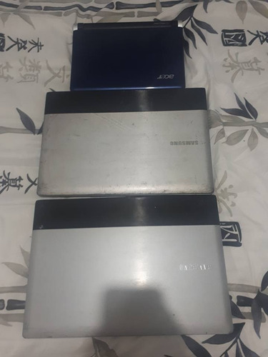 03 Notebooks - 2 Samsung E 1 Acer