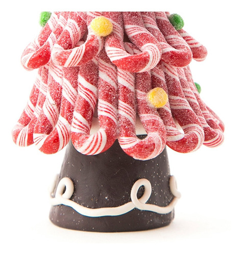 Imagen 6 de 6 de Adornos Navideños Running Árbol De Caramelos Y Esferas
