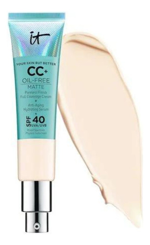 Cc Cream Oil-free Matte Spf 40 It Cosmetics - Light