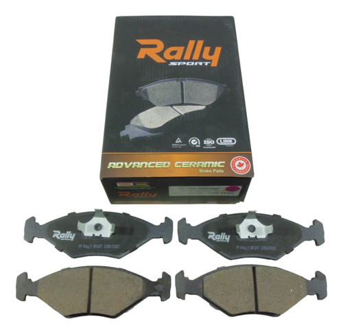Pastilla Freno Dela Ceramica Volkswagen Gol Larga 2004 7242