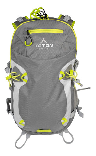 Mochila Deportiva Liviana Impermeable Gris Teton