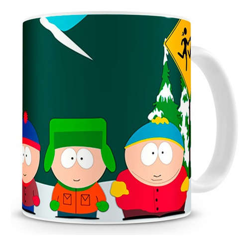 Caneca South Park I Cor Branco