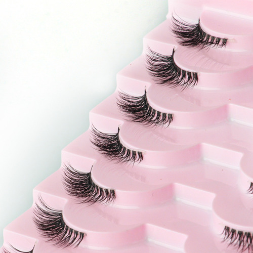 Cilios Postiços Meio Cat Half Lashes 10 Pares Y1011/y1022