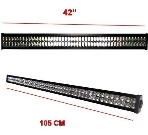 Barra 80 Leds 42in 105cm Con Bases Hilux Np300 Ranger L200