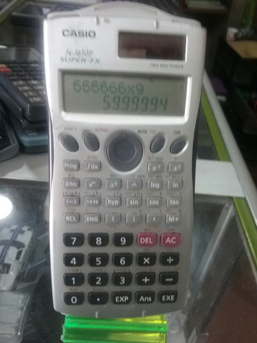 Calculadora Casio Fx 3650 P Programable Científica Funciones