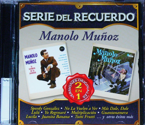 Manolo Muñoz - Serie Del Recuerdo 