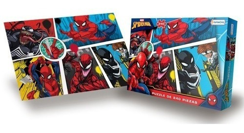 Puzzle Spiderman 240 Piezas Rompecabezas Tapi Sharif Express