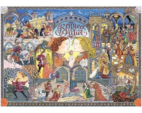 Imagen 2 de 3 de Puzzle 1000pz Romeo Y Julieta- Ravensburger 168088