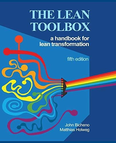 Book : The Lean Toolbox 5th Edition A Handbook For Lean...