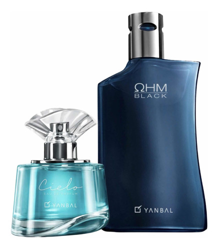 Perfume Ohm Black Y Cielo Original Yanb - mL a $535