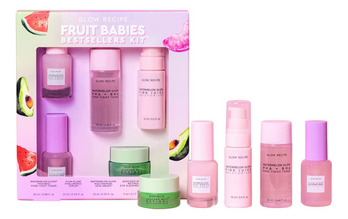 Glow Recipe Fruit Babies Skincare Kit - Set De Regalo Con Cr