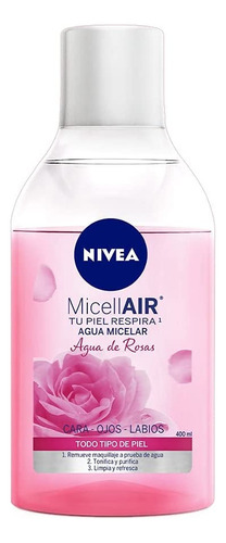 Nivea Agua Micelar Desmaquillante Agua De Rosas