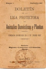 Boletín De La Liga Protectora De Animales Y Plantas