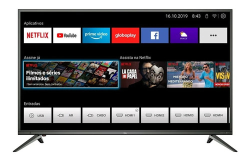 Smart Tv Led Philco 4k 55 Ptv55m60ssg Hdr 3 Hdmi 2 Usb