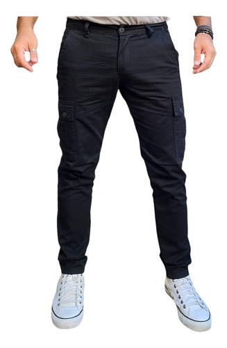 Pantalon Cargo Chupin Gabardina -solo Mercadenvios- .