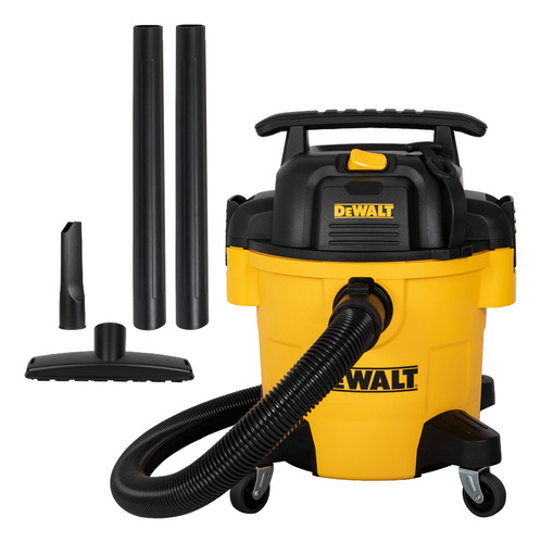 Aspiradora Seco/mojado Dewalt Stealthsonic Dxv05pc-b3 4 Hp 120 V 19 Lts Amarillo/negro