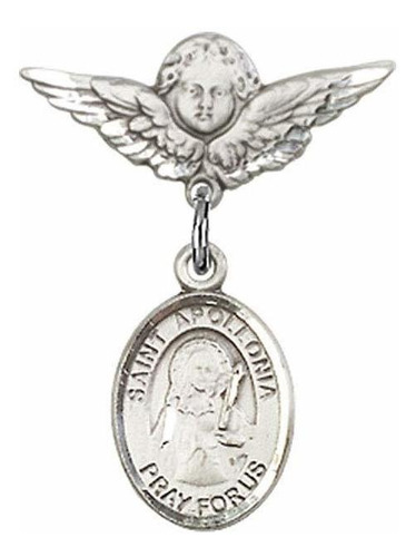 Insignia Bebe Colgante San Apolonia Angel Alas.