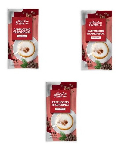 Cafe Tradici Capuccino Nuestra Cocin 10*14 G(3display)-super