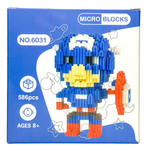 Micro Blocks Legos Figuras Coleccionables Para Construir