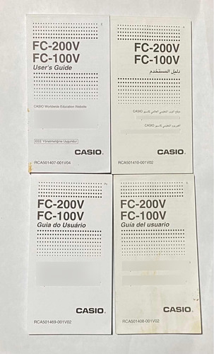 Calculadora Financiera Casio Fc-100 V Dorado Oscuro