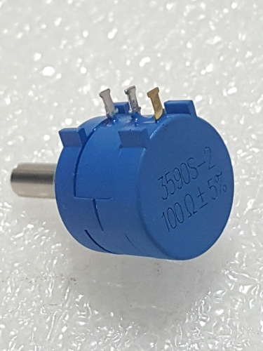 Potenciômetro Precisão Multivoltas Bourns 3590s-2-100¿+ 5%