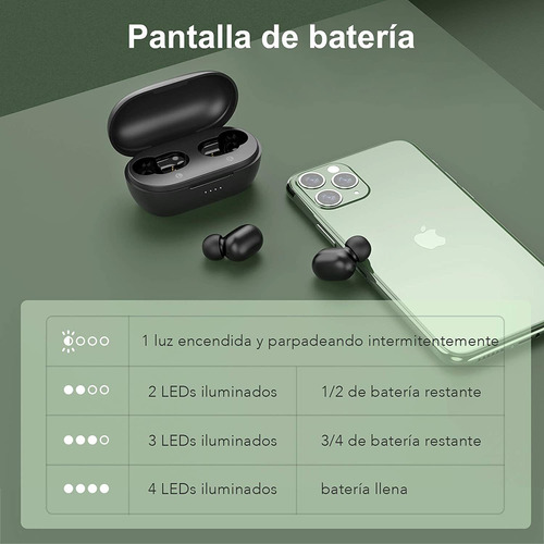 Imagen 5 de 9 de Auriculares Bluetooth Inalámbricos Haylou Gt1xr Táctil