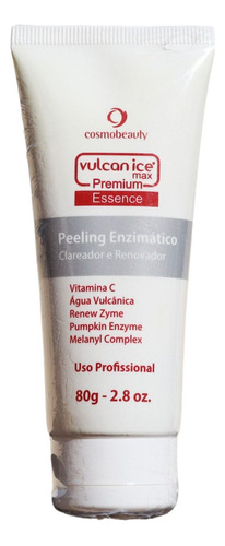 Cosmobeauty Peeling Enzimático Vulcan Ice Clareador 80g