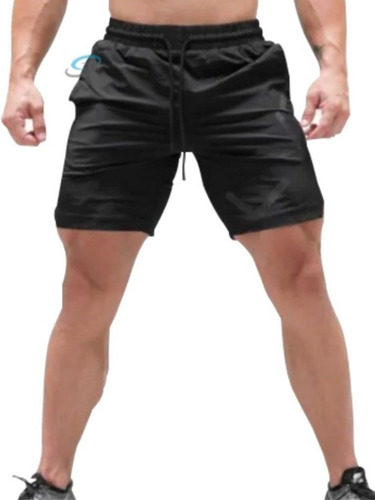 Pantalón Corto Deportivo Gym Cómodo Elástico Secado Rápido [