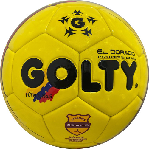 Balon De Fútbol Golty Prof Dorado Termotech #5 Original 