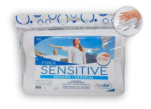 Almohada Inteligente Sensitive Cervical Fiberball 57x40