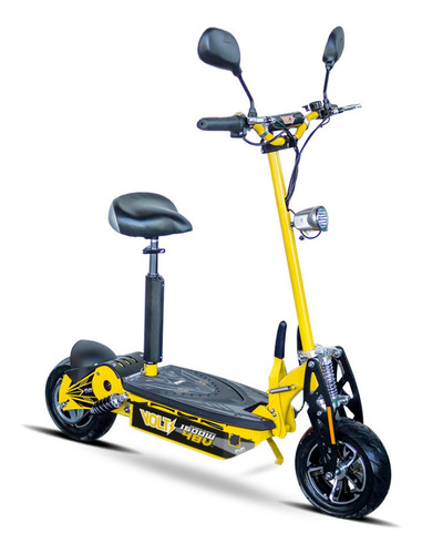 Patinete Elétrico Two Voltz 1600w Amarelo