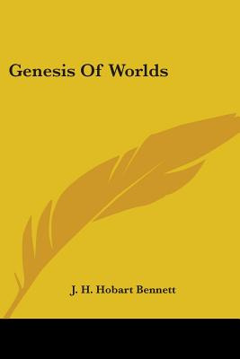 Libro Genesis Of Worlds - Bennett, J. H. Hobart