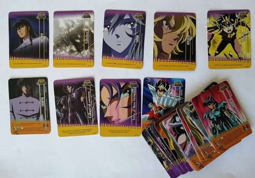 58 Tarjetas Caballeros Del Zodiaco Hades Imagics 