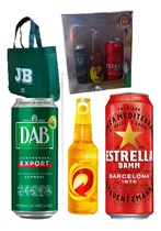Comprar Pack De Cervezas Importadas X 3  Estrella Damm + Skol + Dab