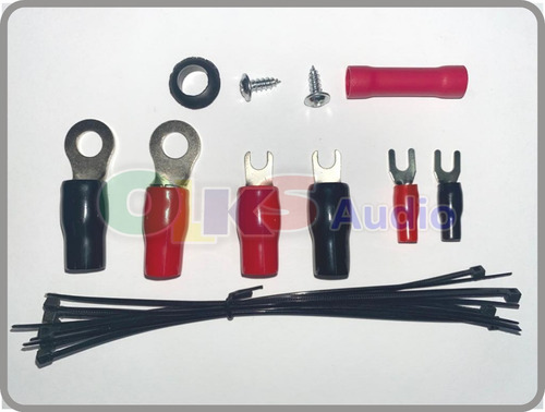 Imagen 2 de 2 de Kit Instalacion X Amplificador 100% Cobre Cal 4 Treo Tr-kit4