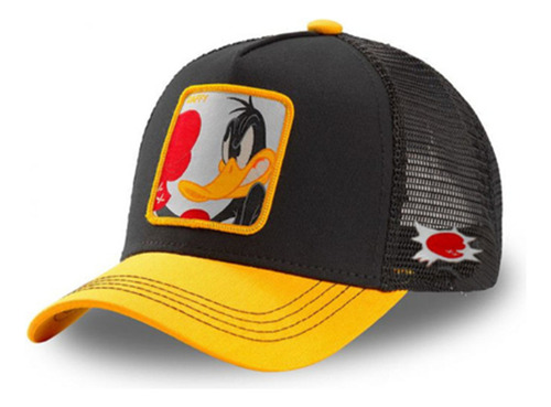 Js Anime Gorra De Béisbol Hip Hop Malla Trucker Cap