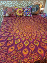 Comprar Manta Colcha Hindú India 2plz &1\u002F2- Envio A T\u002Fpais