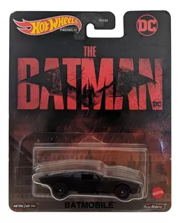 Miniatura Batmobile Hot Wheels Premium The Batman Dc 1/64