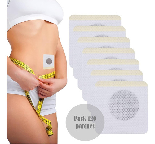 Pack 120 Parches Reductor Adelgazantes Slim Patch Reductores